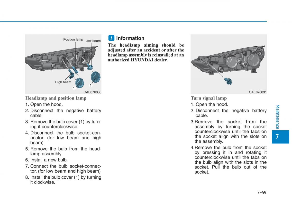 Hyundai Ioniq Electric owners manual / page 525