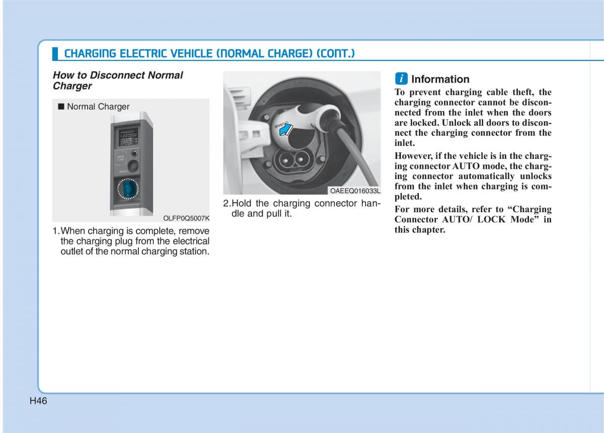 Hyundai Ioniq Electric owners manual / page 53