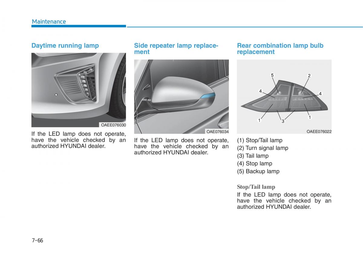 Hyundai Ioniq Electric owners manual / page 532