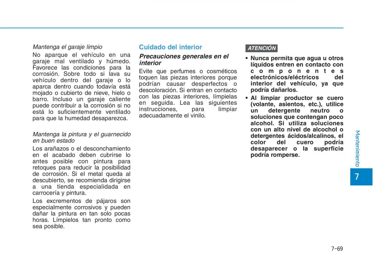 Hyundai Ioniq Electric manual del propietario / page 550