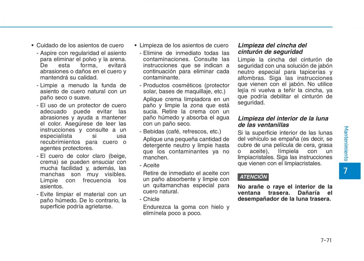 Hyundai Ioniq Electric manual del propietario / page 552