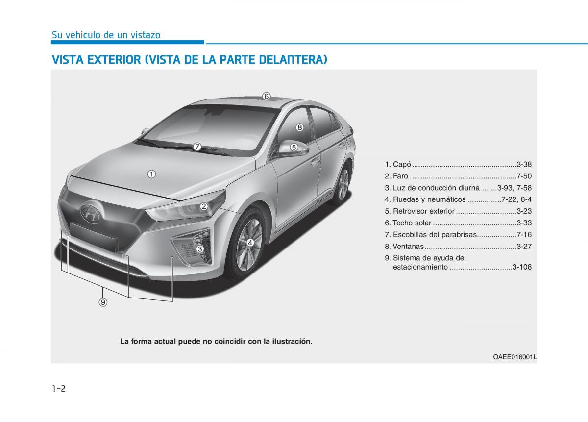 Hyundai Ioniq Electric manual del propietario / page 72