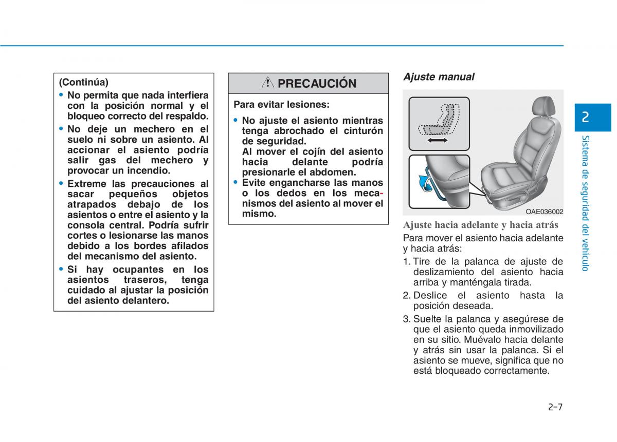 Hyundai Ioniq Electric manual del propietario / page 83