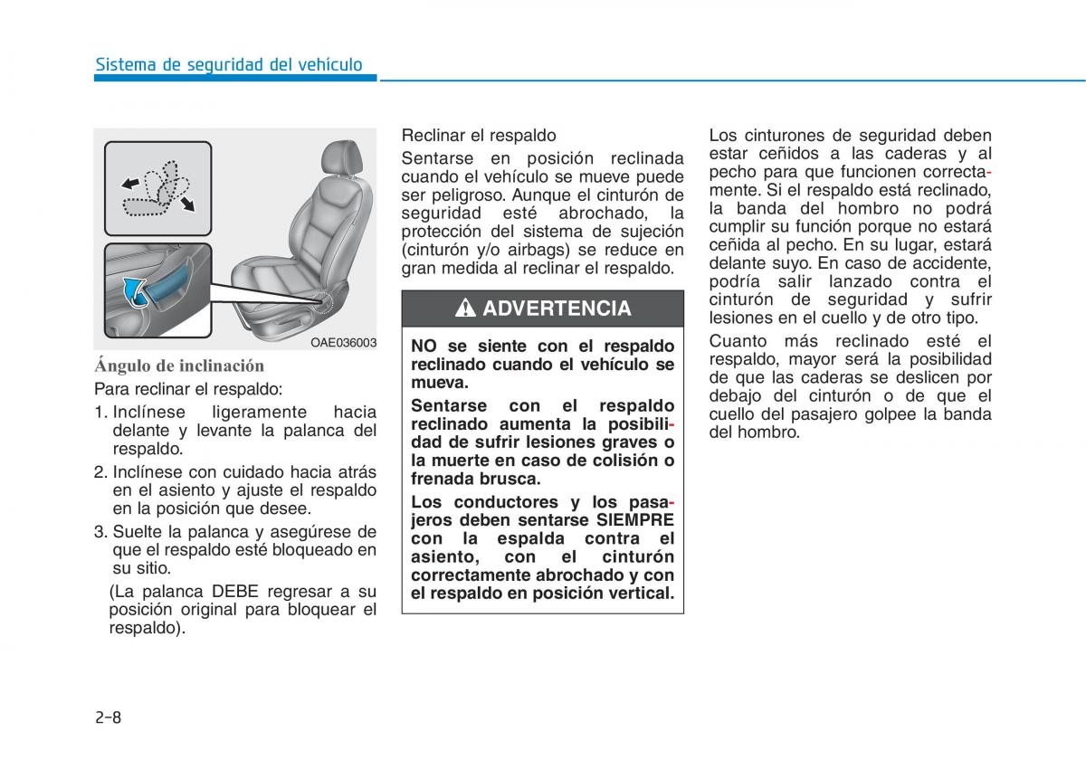 Hyundai Ioniq Electric manual del propietario / page 84