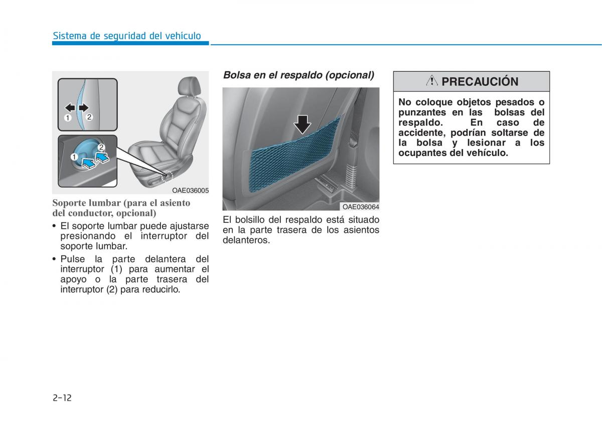 Hyundai Ioniq Electric manual del propietario / page 88