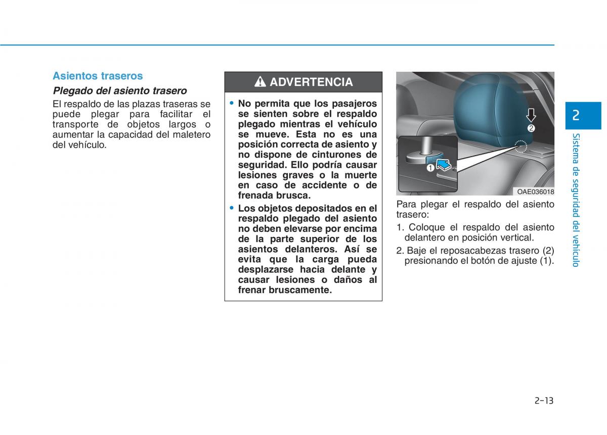 Hyundai Ioniq Electric manual del propietario / page 89