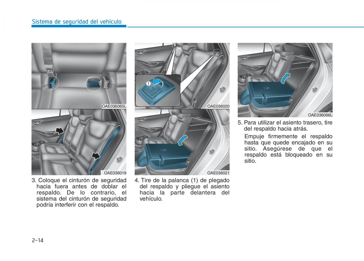 Hyundai Ioniq Electric manual del propietario / page 90