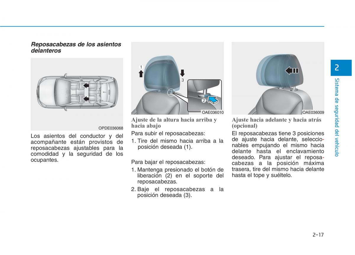 Hyundai Ioniq Electric manual del propietario / page 93