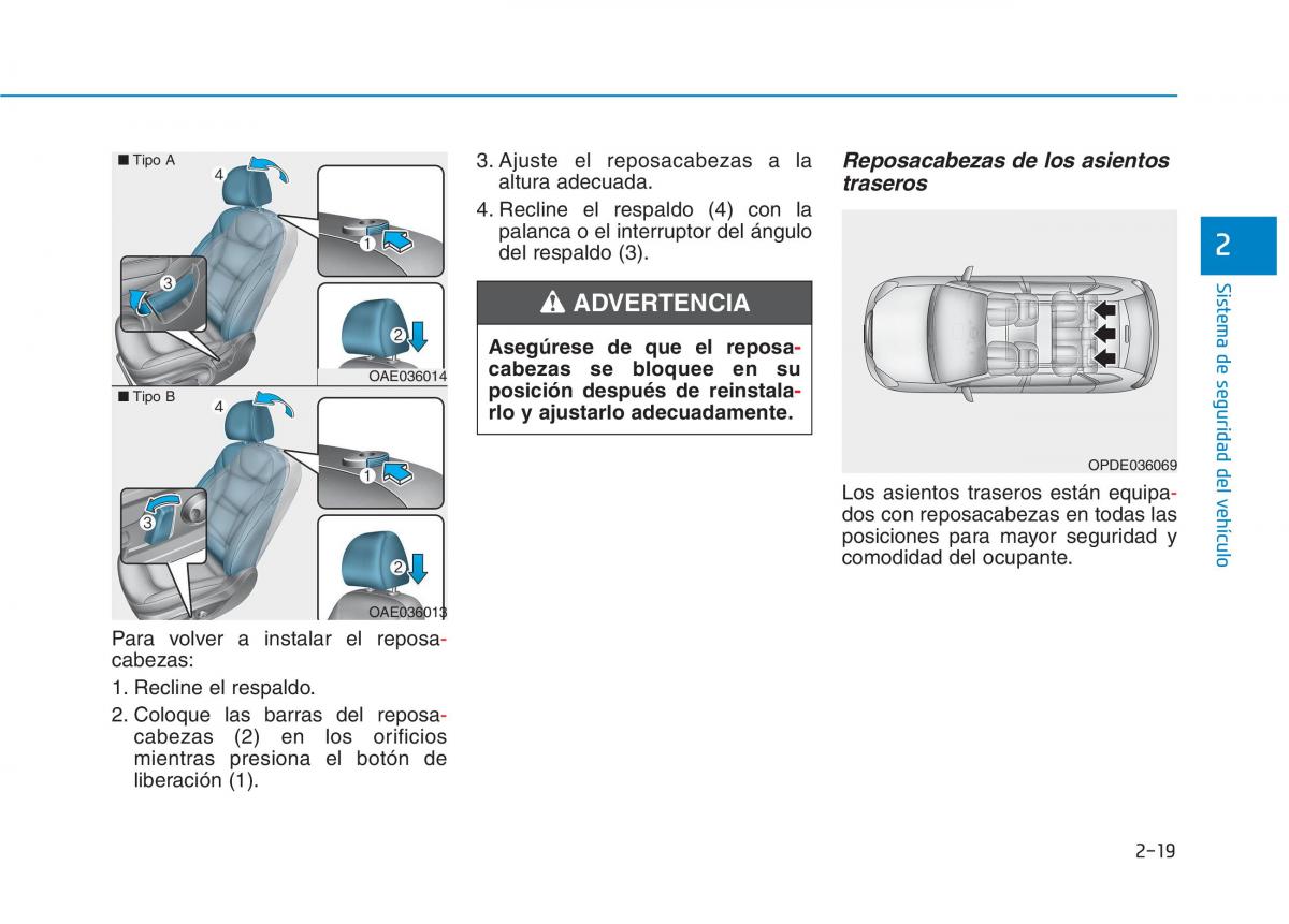 Hyundai Ioniq Electric manual del propietario / page 95