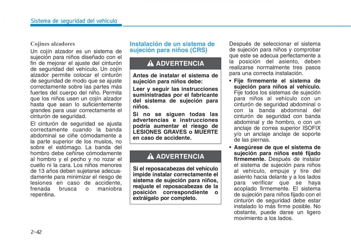 Hyundai Ioniq Electric manual del propietario / page 118