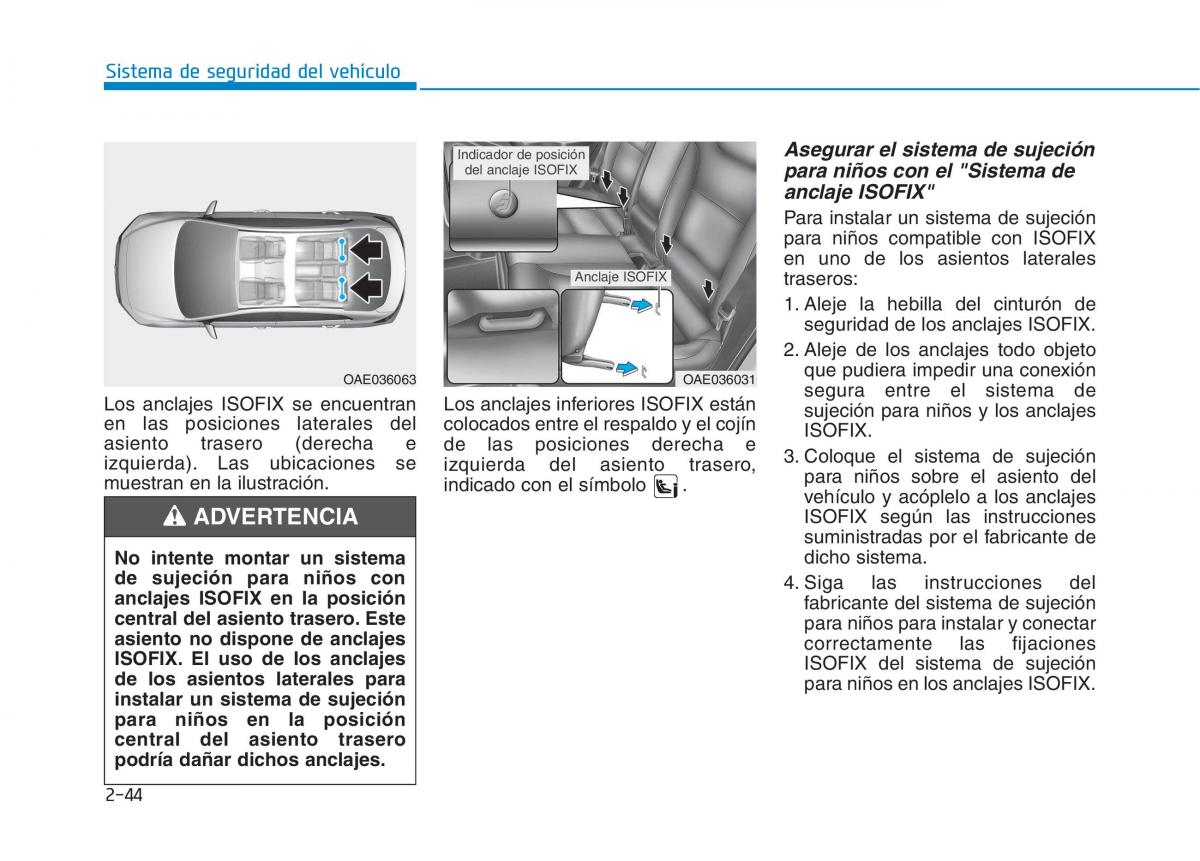 Hyundai Ioniq Electric manual del propietario / page 120