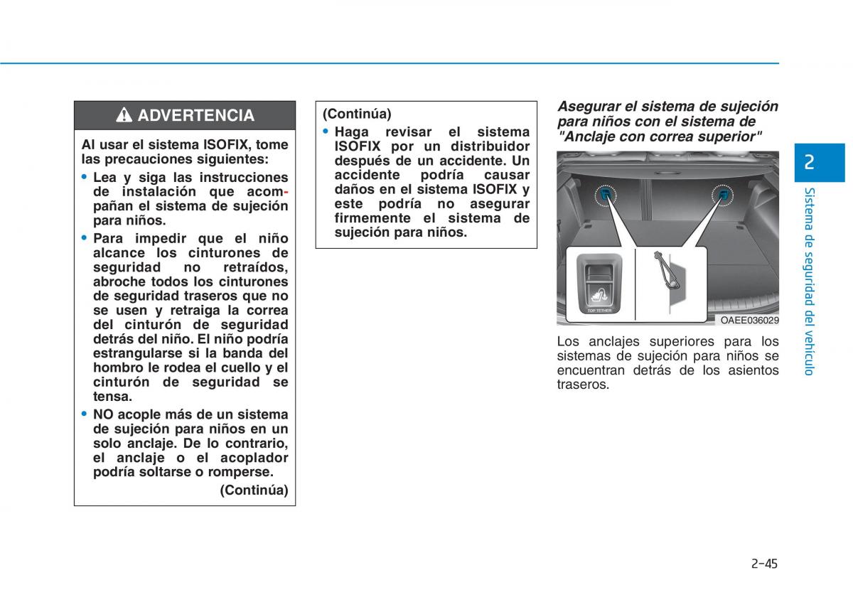 Hyundai Ioniq Electric manual del propietario / page 121