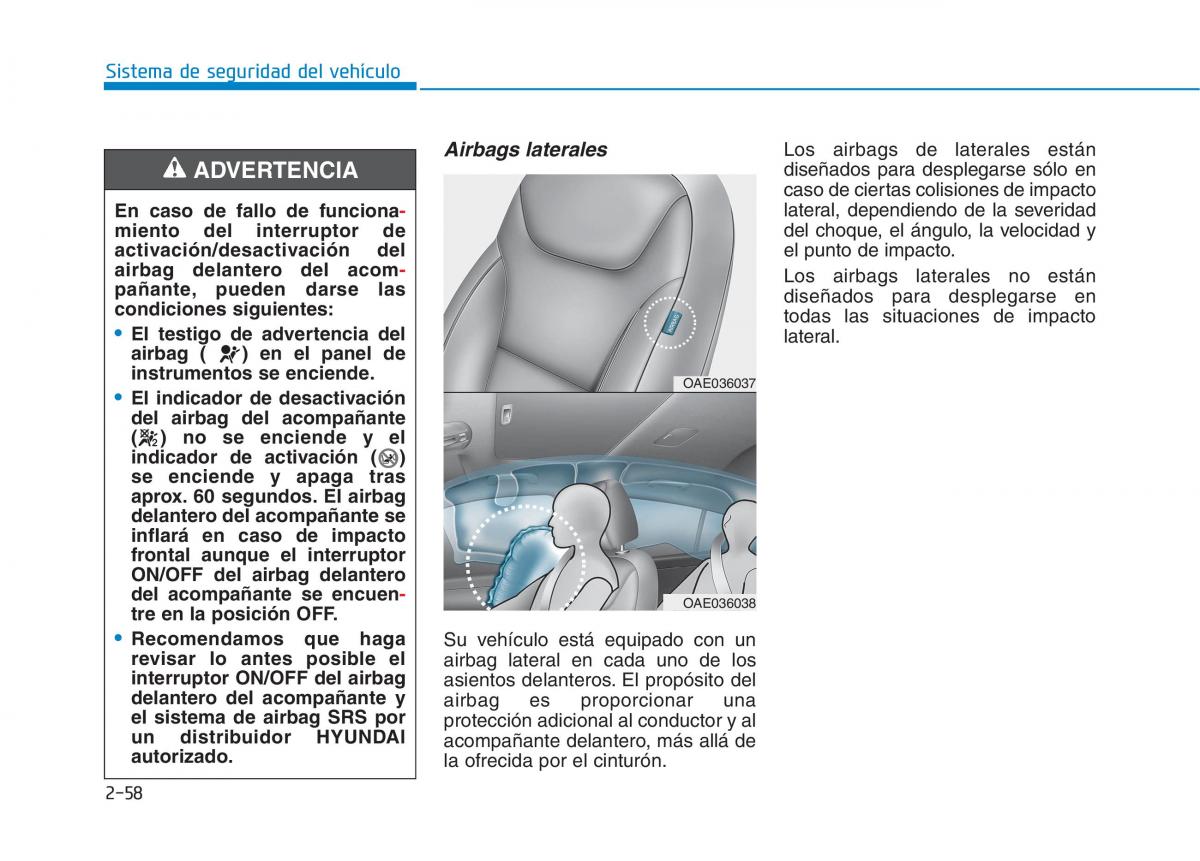 Hyundai Ioniq Electric manual del propietario / page 134