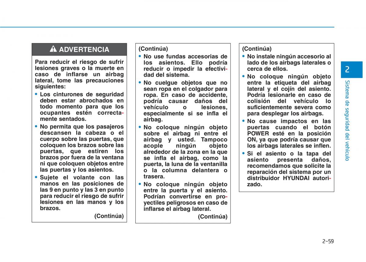 Hyundai Ioniq Electric manual del propietario / page 135