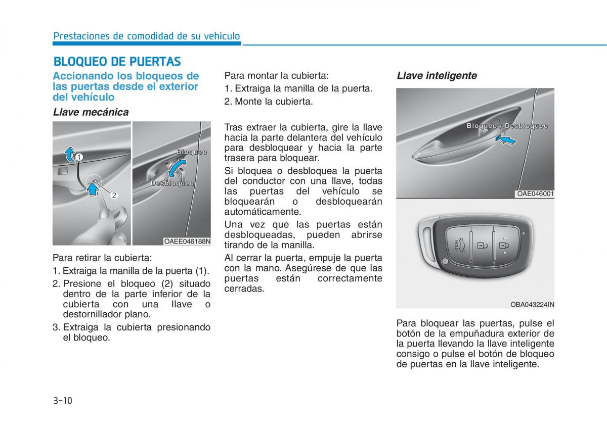 Hyundai Ioniq Electric manual del propietario / page 160