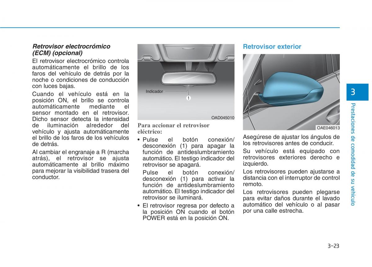 Hyundai Ioniq Electric manual del propietario / page 173