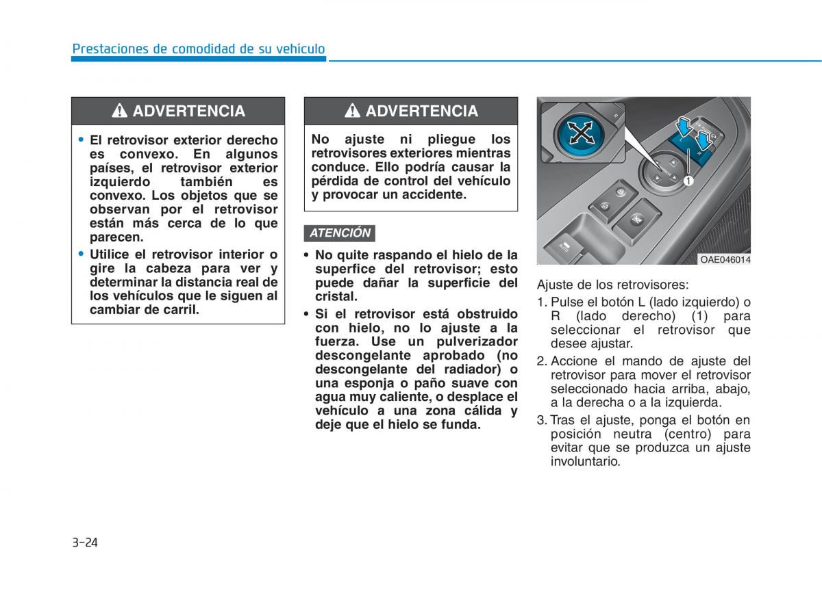 Hyundai Ioniq Electric manual del propietario / page 174