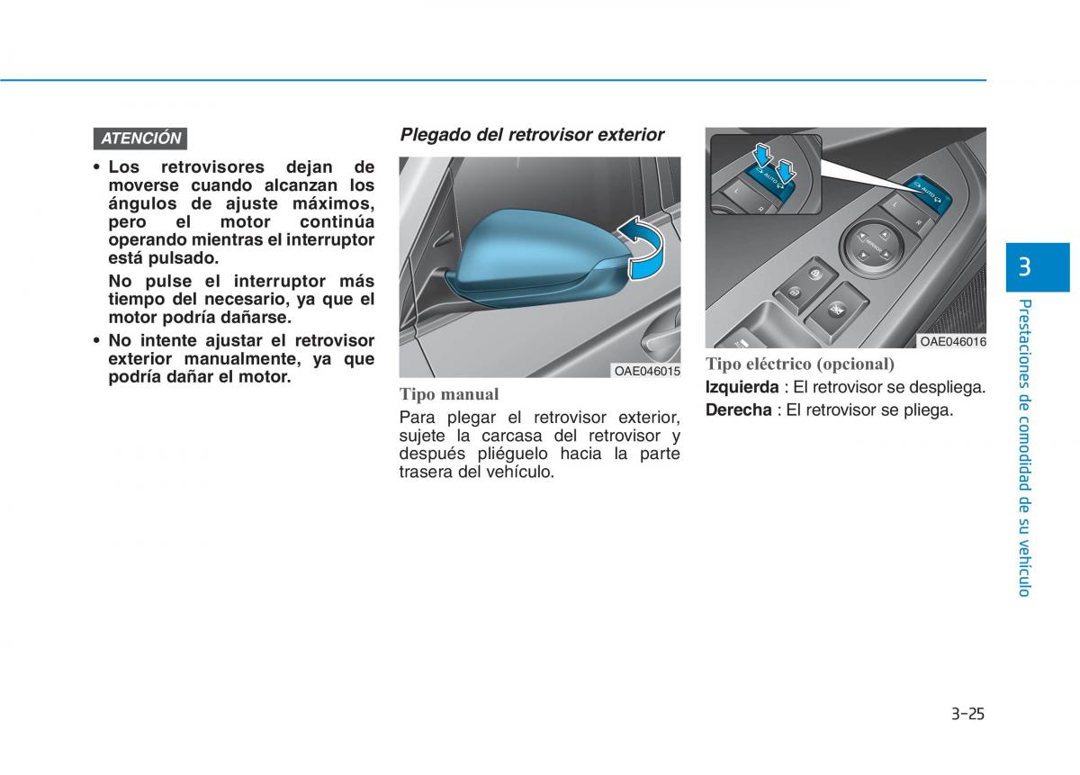 Hyundai Ioniq Electric manual del propietario / page 175