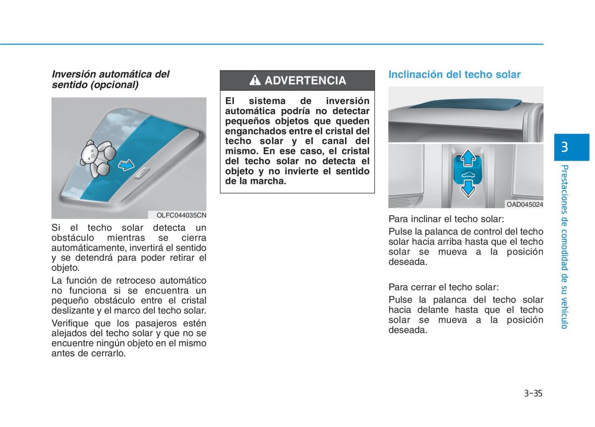 Hyundai Ioniq Electric manual del propietario / page 185