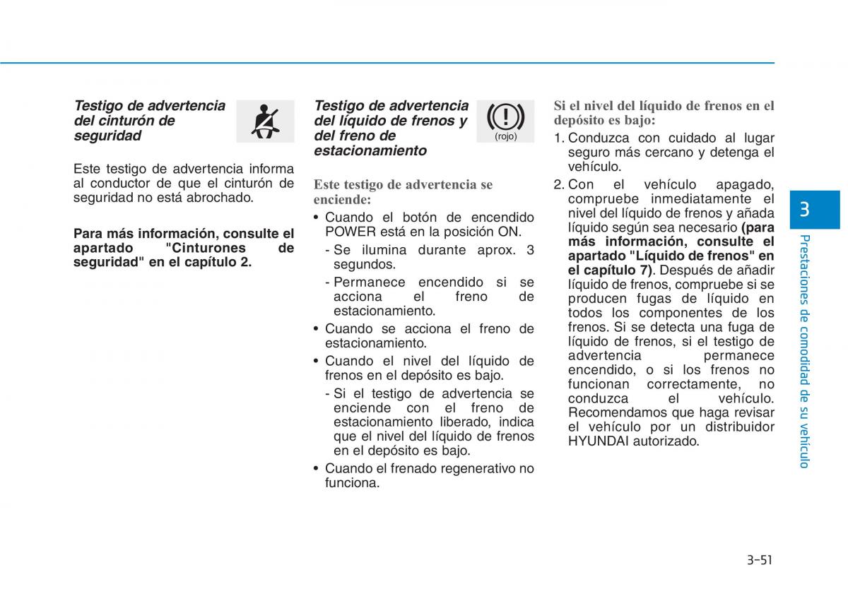 Hyundai Ioniq Electric manual del propietario / page 201