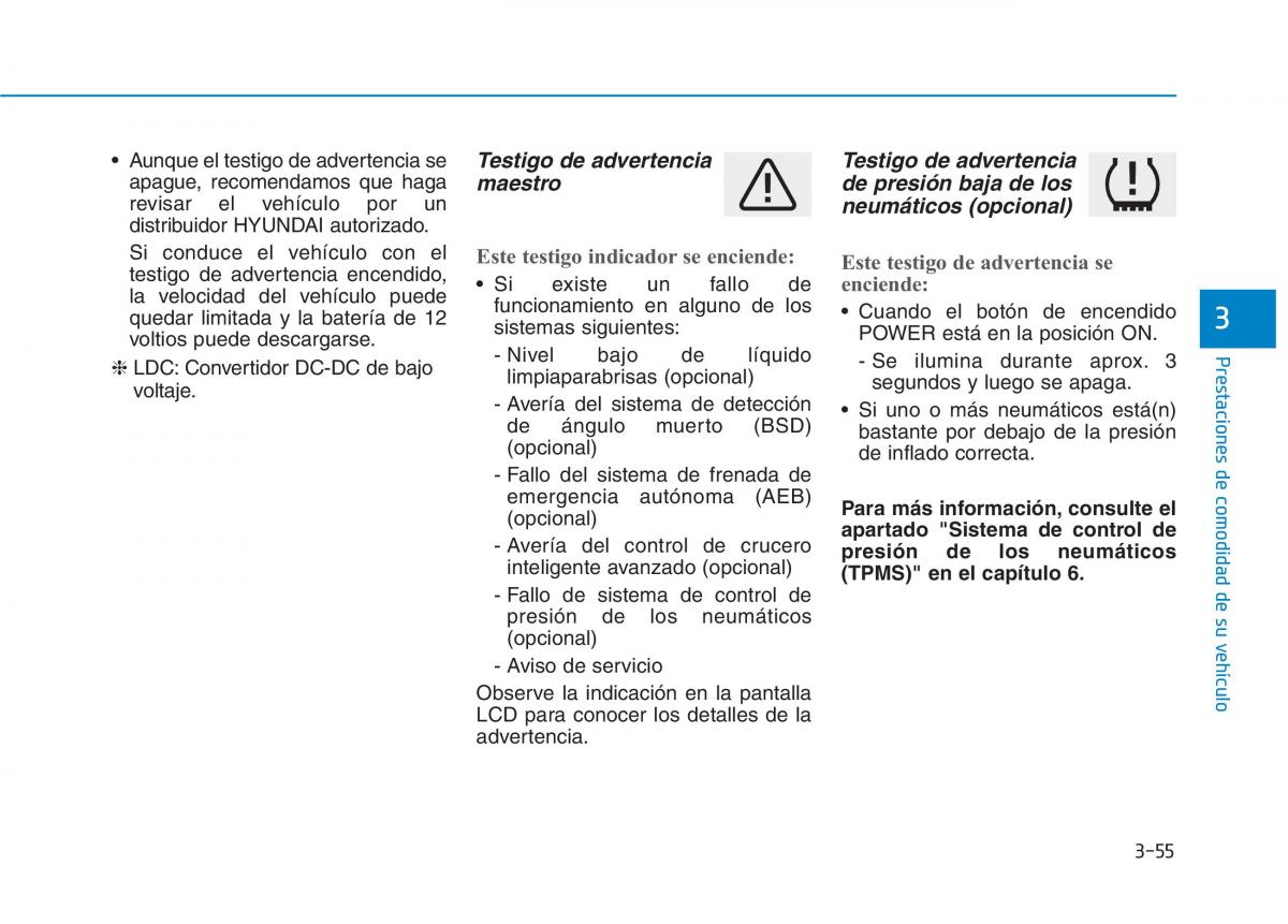 Hyundai Ioniq Electric manual del propietario / page 205