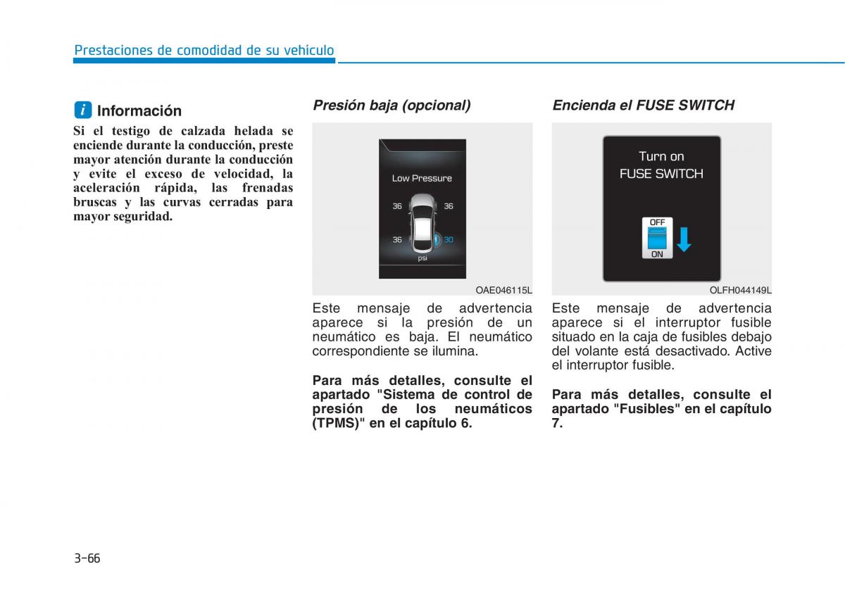 Hyundai Ioniq Electric manual del propietario / page 216