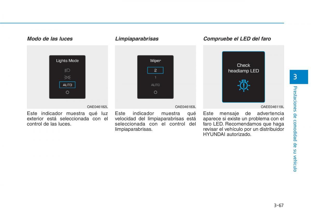 Hyundai Ioniq Electric manual del propietario / page 217