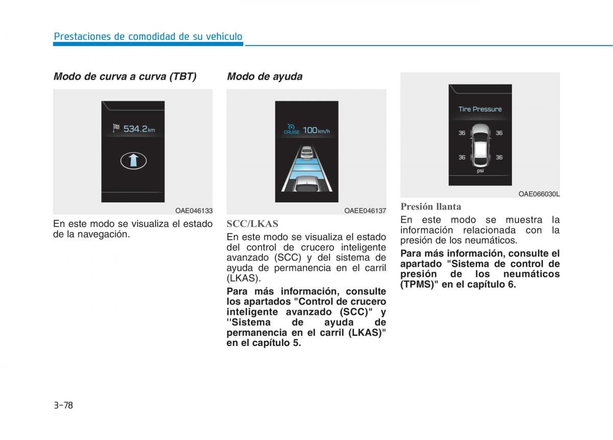 Hyundai Ioniq Electric manual del propietario / page 228