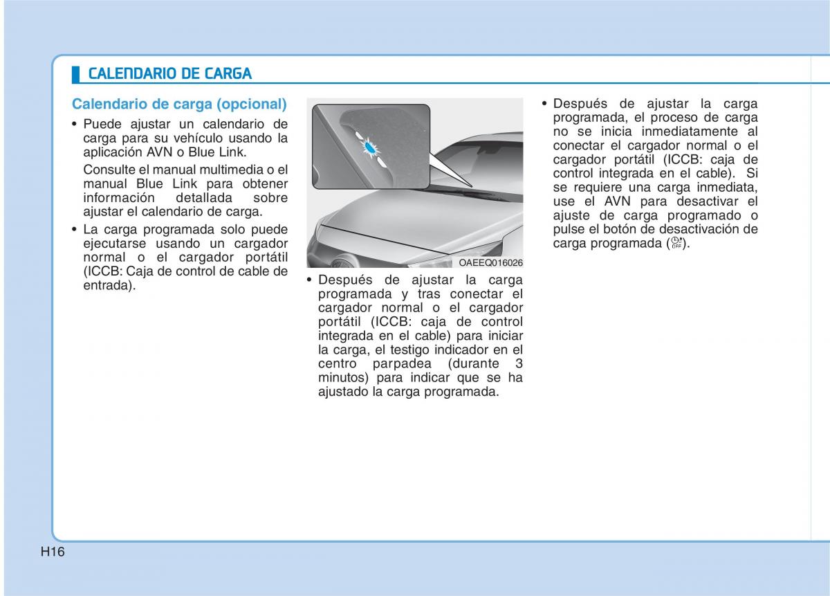 Hyundai Ioniq Electric manual del propietario / page 23