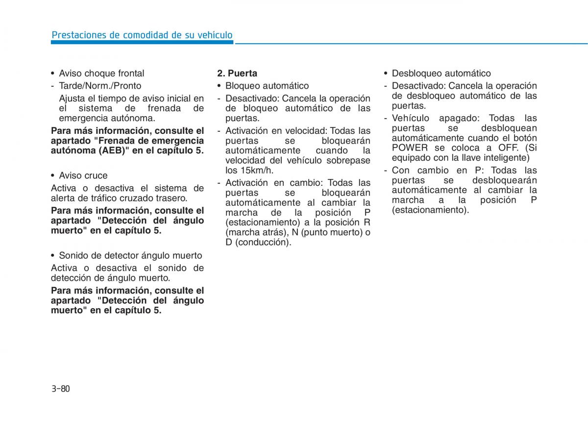 Hyundai Ioniq Electric manual del propietario / page 230