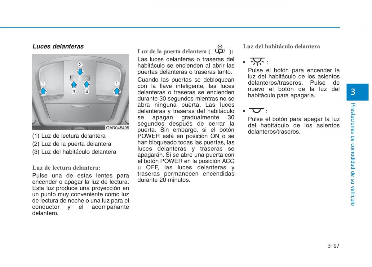 Hyundai Ioniq Electric manual del propietario / page 247