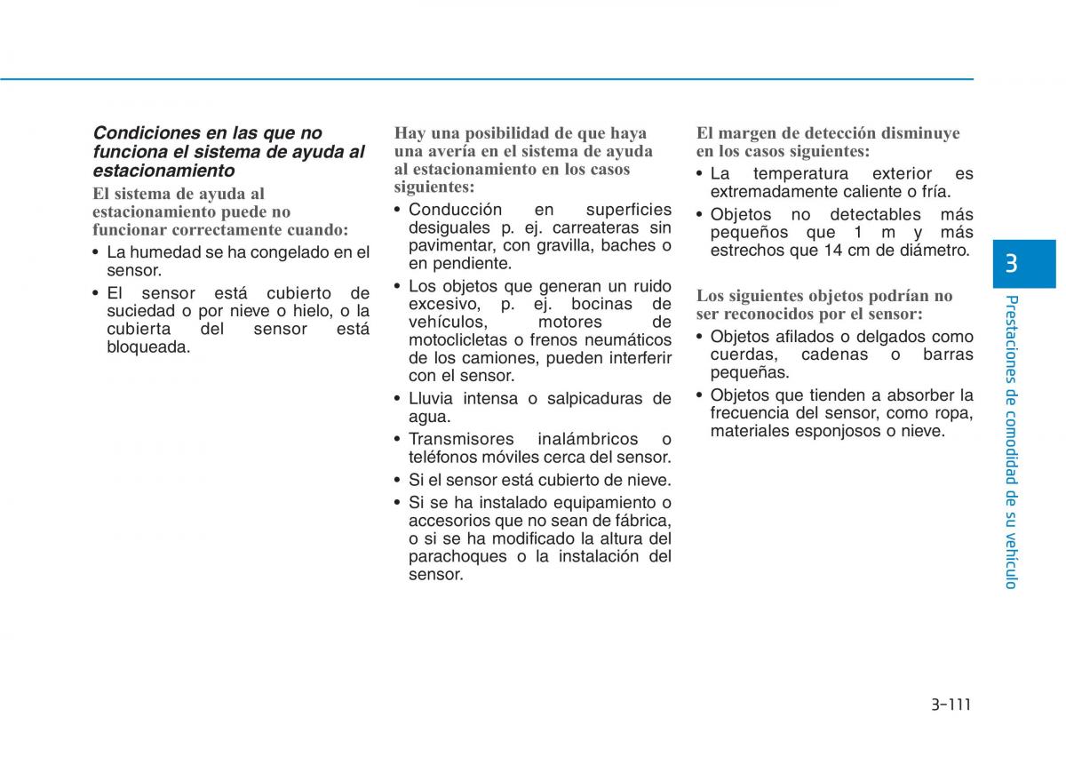 Hyundai Ioniq Electric manual del propietario / page 261