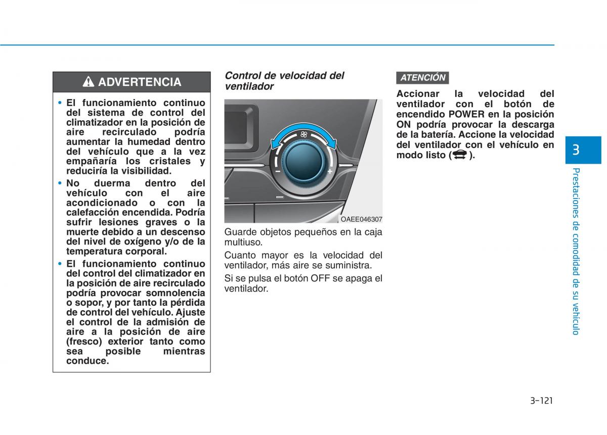 Hyundai Ioniq Electric manual del propietario / page 271