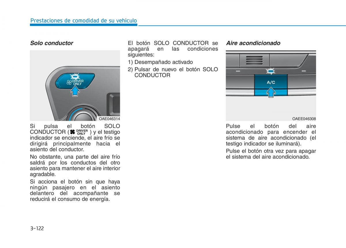 Hyundai Ioniq Electric manual del propietario / page 272