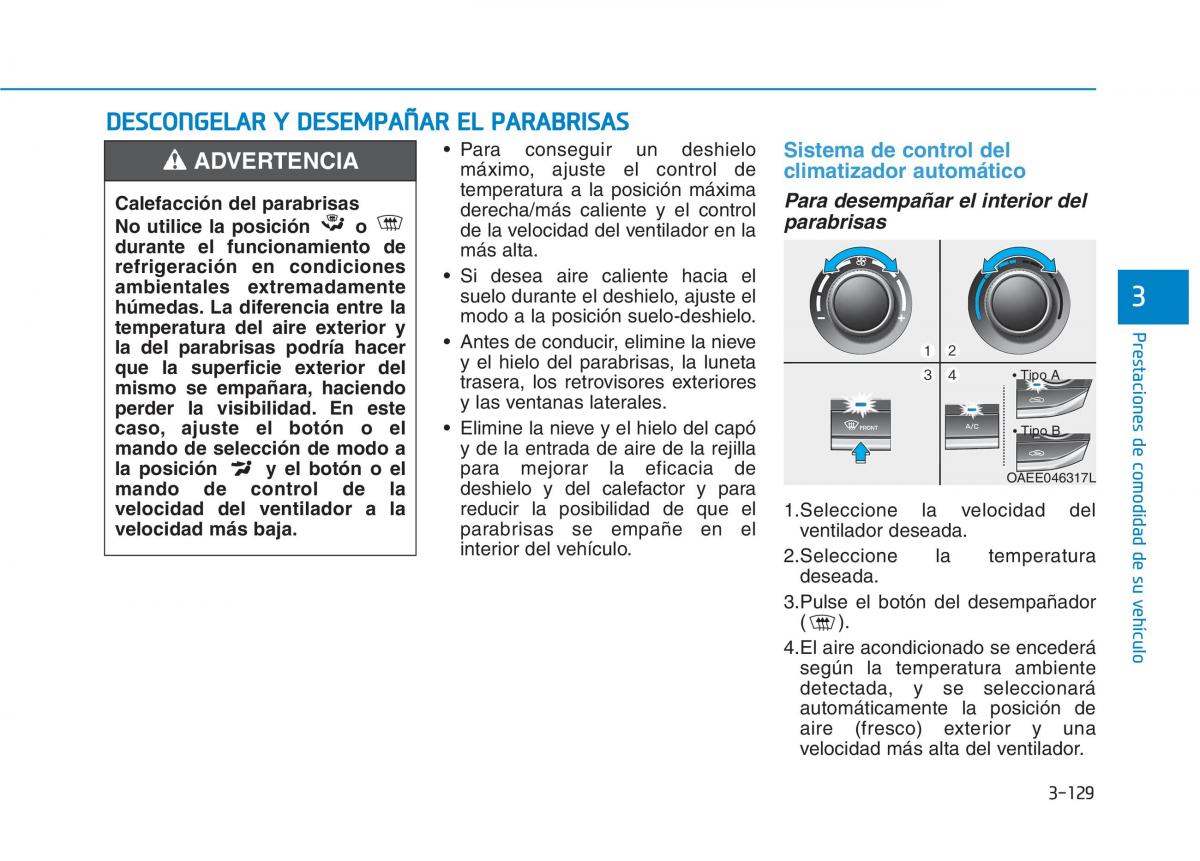 Hyundai Ioniq Electric manual del propietario / page 279