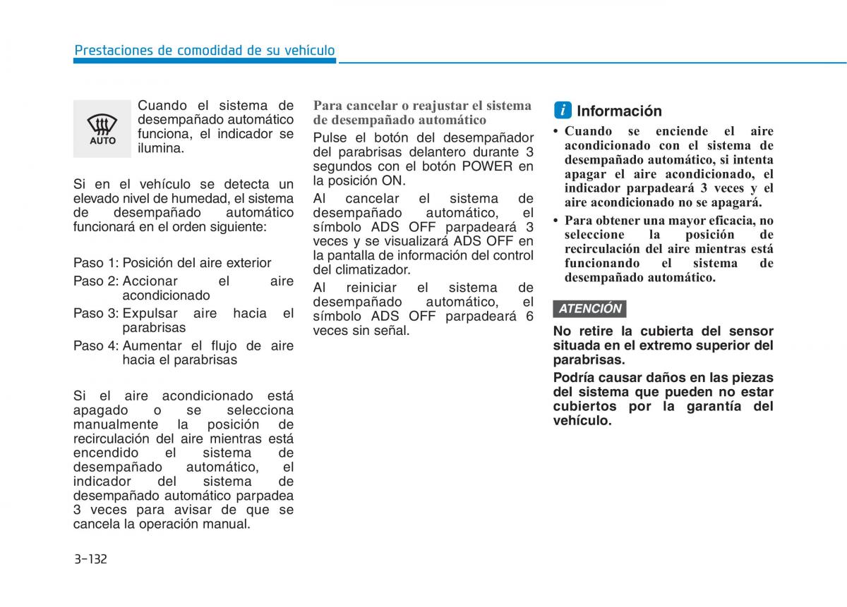 Hyundai Ioniq Electric manual del propietario / page 282