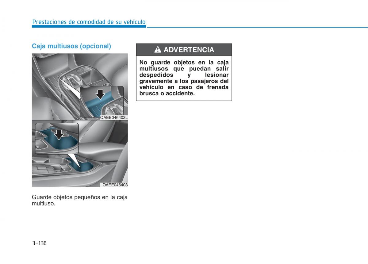 Hyundai Ioniq Electric manual del propietario / page 286