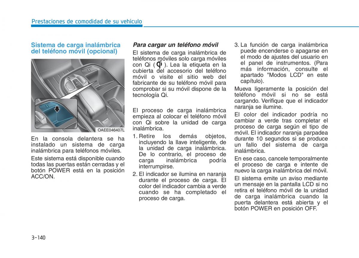 Hyundai Ioniq Electric manual del propietario / page 290