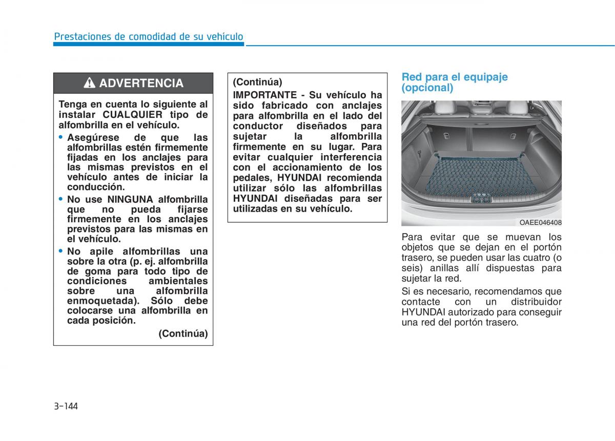 Hyundai Ioniq Electric manual del propietario / page 294