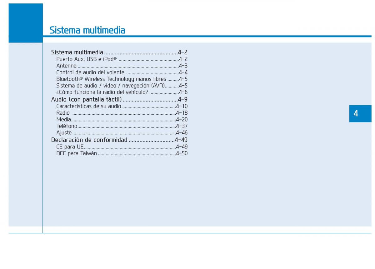 Hyundai Ioniq Electric manual del propietario / page 297