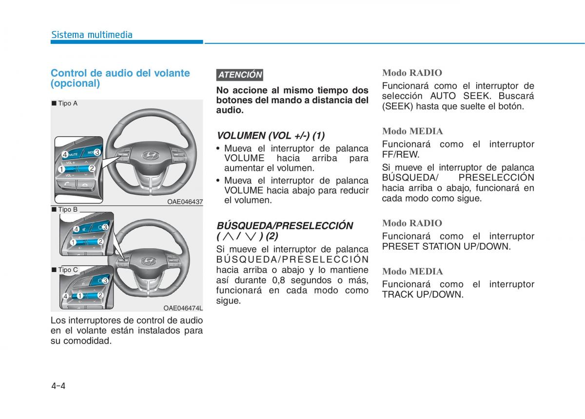 Hyundai Ioniq Electric manual del propietario / page 300