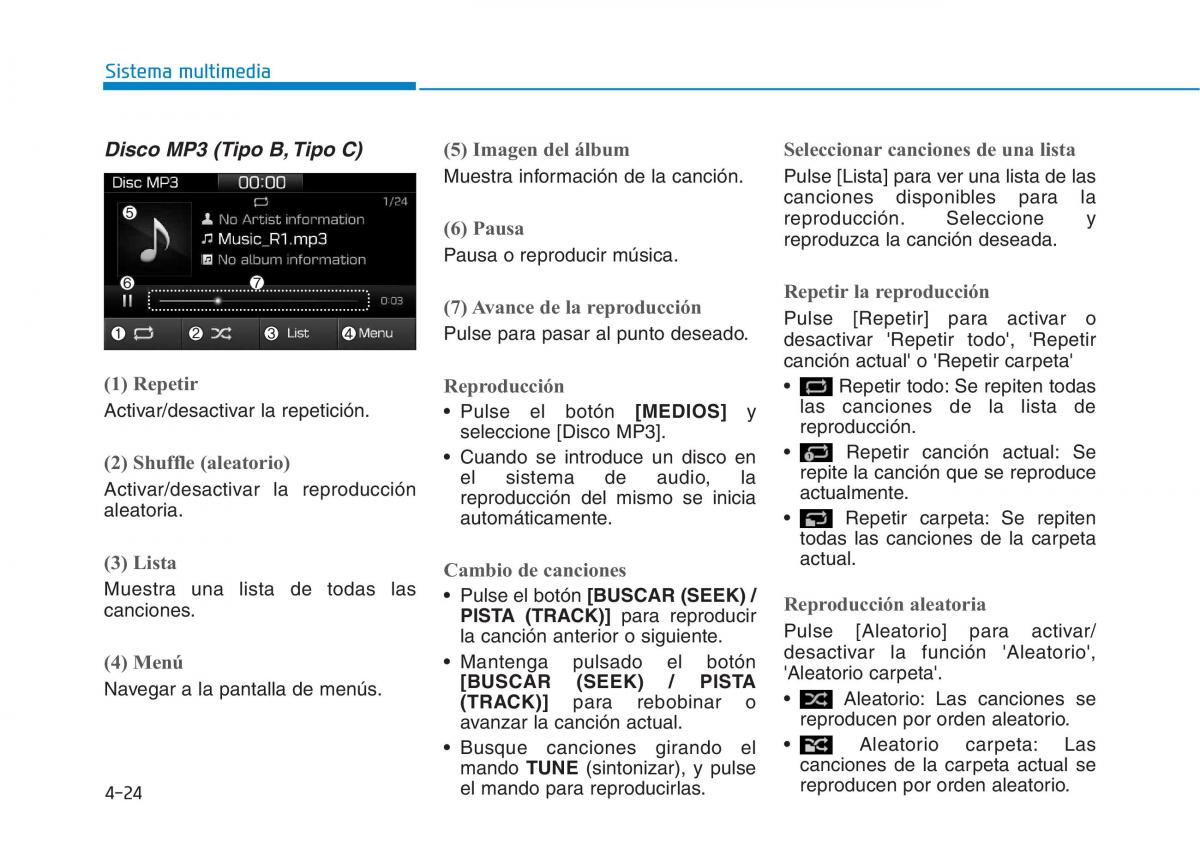 Hyundai Ioniq Electric manual del propietario / page 320