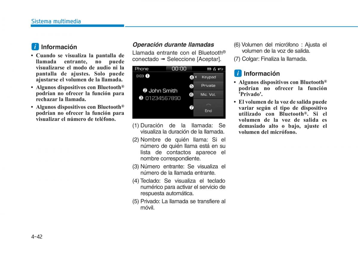 Hyundai Ioniq Electric manual del propietario / page 338