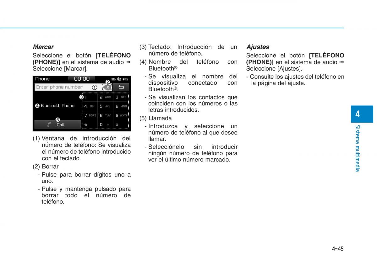 Hyundai Ioniq Electric manual del propietario / page 341