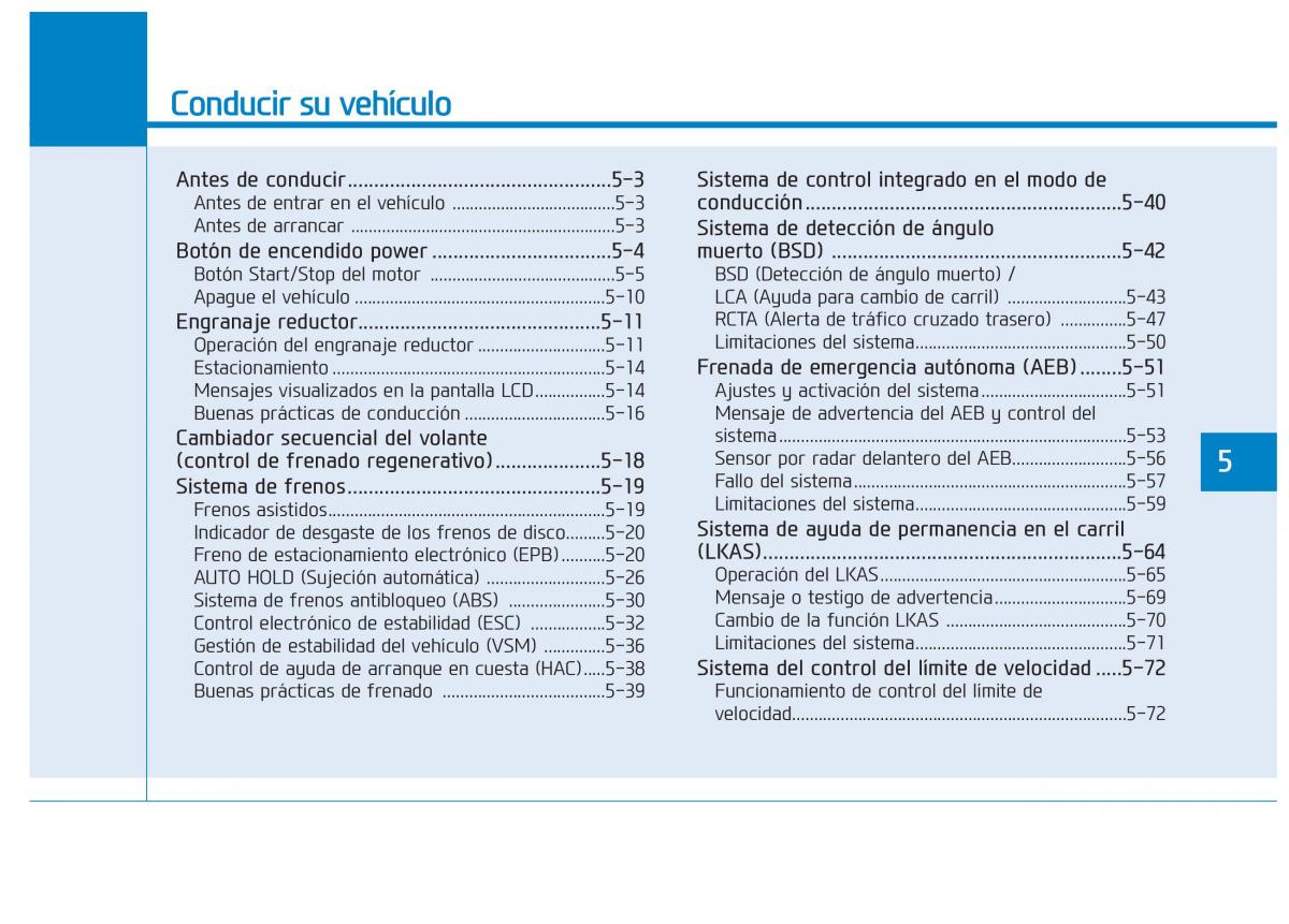 Hyundai Ioniq Electric manual del propietario / page 347