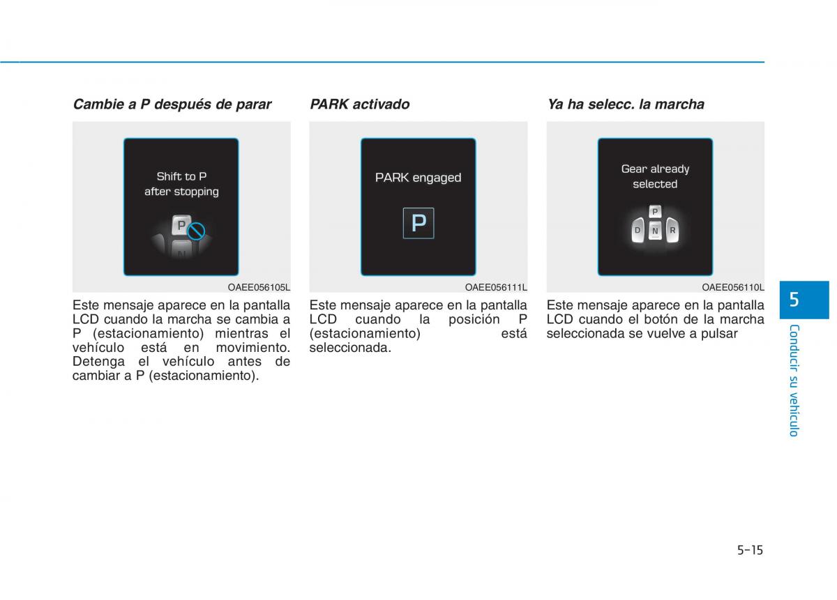 Hyundai Ioniq Electric manual del propietario / page 361