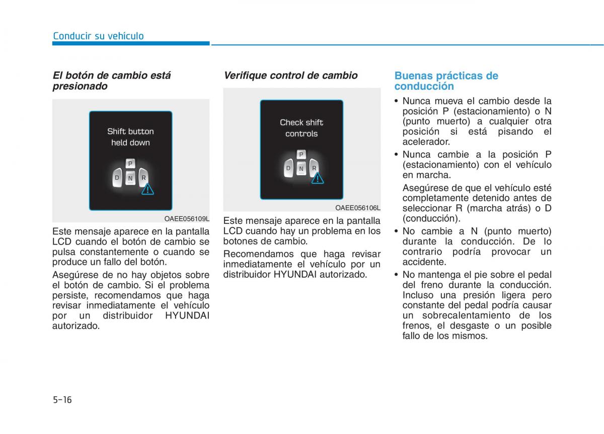 Hyundai Ioniq Electric manual del propietario / page 362