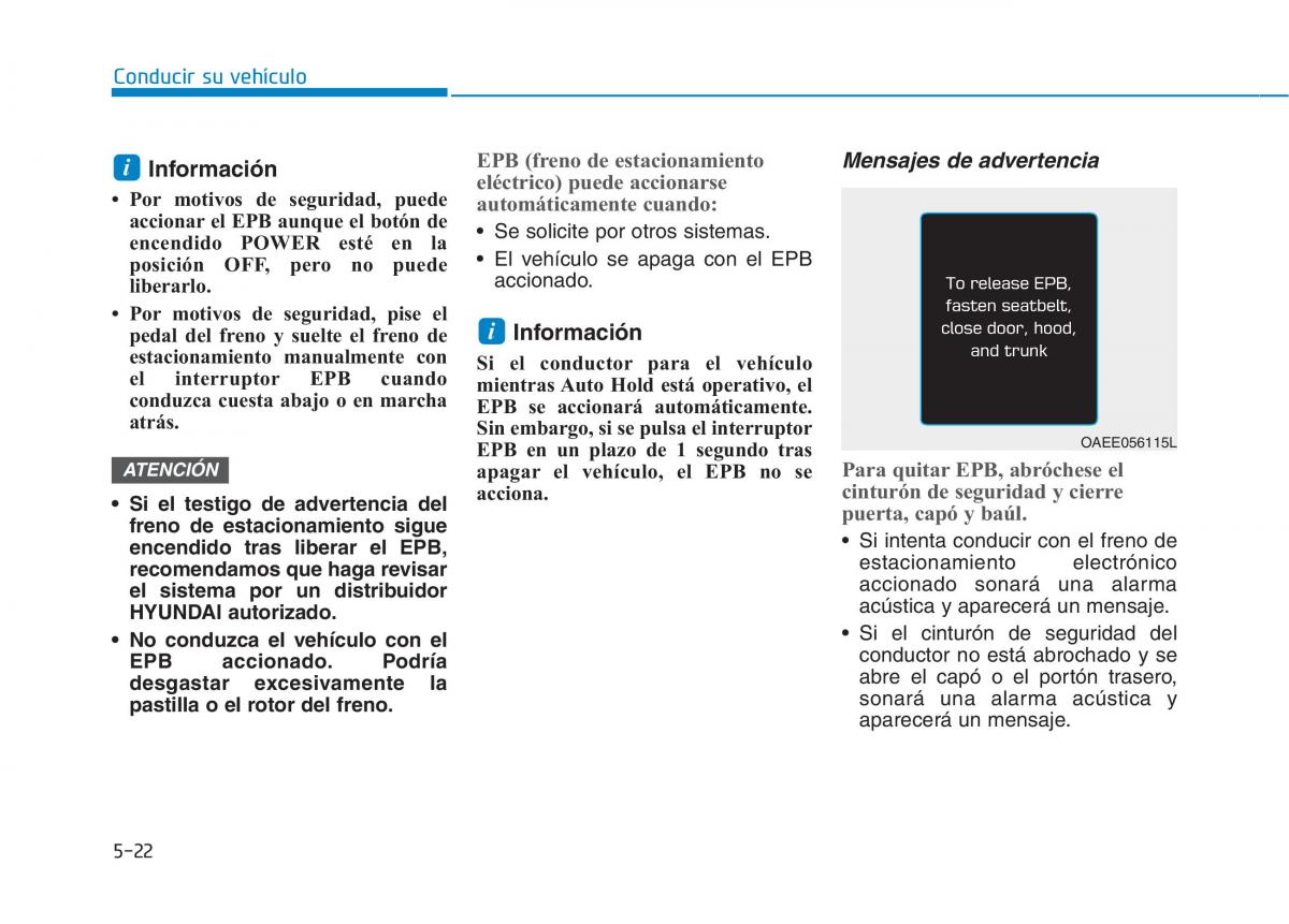 Hyundai Ioniq Electric manual del propietario / page 368