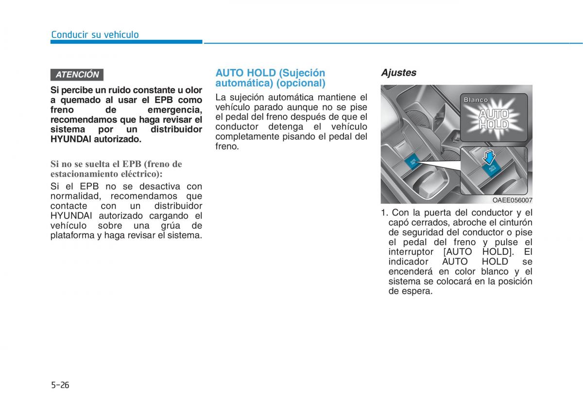 Hyundai Ioniq Electric manual del propietario / page 372