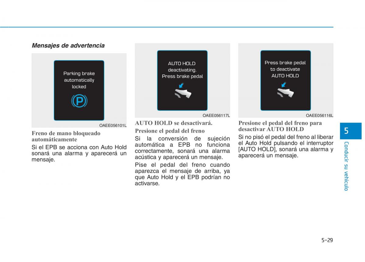 Hyundai Ioniq Electric manual del propietario / page 375